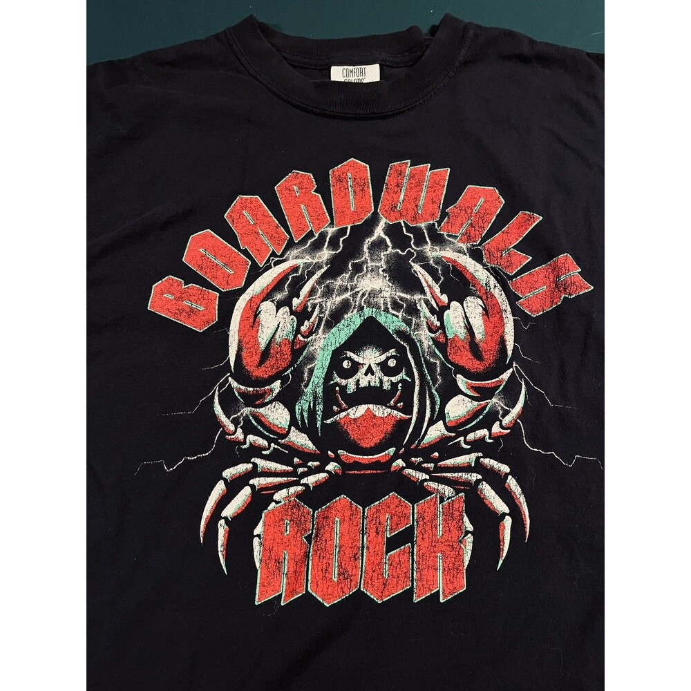 Boardwalk Rock 2025 Ocean City Music Concert T-Shirt 2XL Rob Zombie Def Leppard - Picture 1 of 5